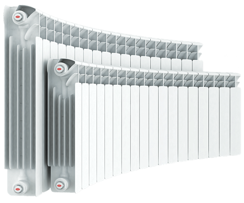 Rifar Base Flex 500- 9 секции Биметаллический радиусный радиатор