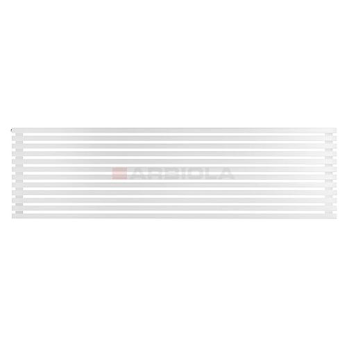 Arbiola Gorizont Ritmo H 2500-40-12 секций белый горизонтальный  радиатор c боковым подключением
