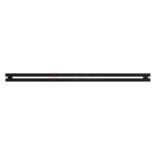 Arbiola Gorizont Ritmo H 1500-40-02 секции чёрный горизонтальный  радиатор c боковым подключением