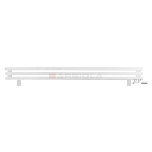 Arbiola Gorizont Ritmo VZ 1500-40-03 секции белый горизонтальный  радиатор c нижним подключением (на ножках)
