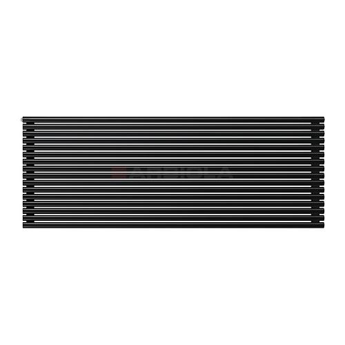 Arbiola Gorizont Iris H 2200-42-16 секции черный горизонтальный радиатор c боковым подключением