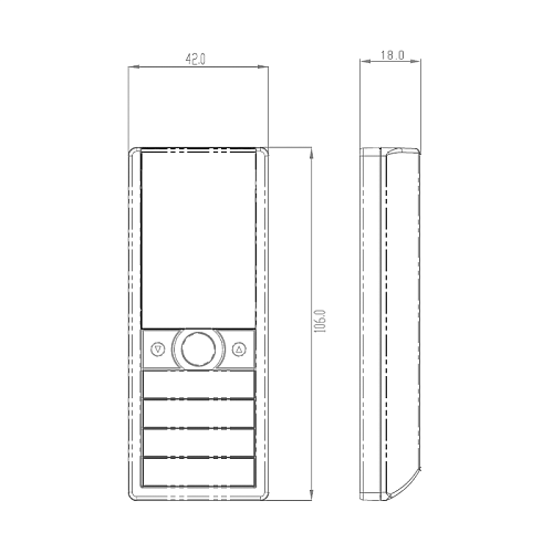 Siemens S55770-T166 IRA211 ИК пульт управления