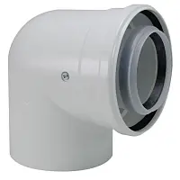 Vaillant Отвод 87° с ревизионным отверстием 80/125мм РР