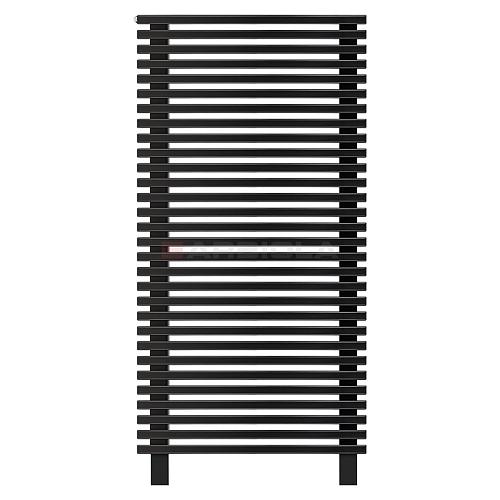 Arbiola Gorizont Compact HZ 700-63-30 секции черный горизонтальный радиатор c боковым подключением с ножками