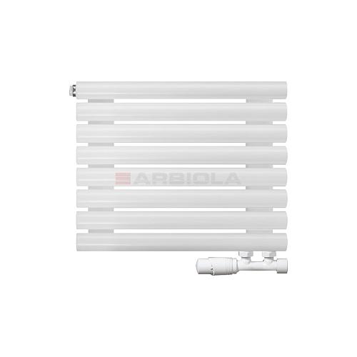 Arbiola Gorizont Iris V 600-42-08 секции белый горизонтальный радиатор c нижним подключением