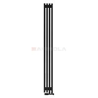 Arbiola Compact V 1500-63-04 секции черный вертикальный радиатор c нижним подключением