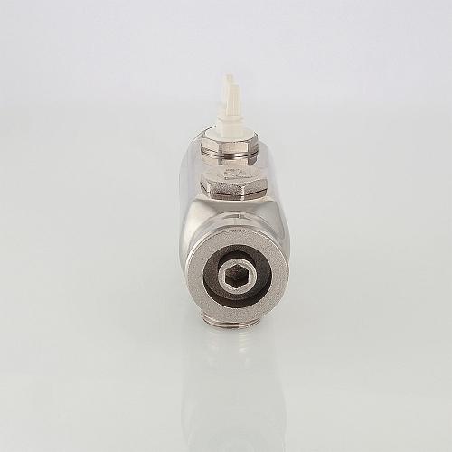 Valtec 1", 6 х 3/4" Коллектор 6 вых. из нержавеющей стали с межосевым расстоянием выходов 50 мм (евроконус)