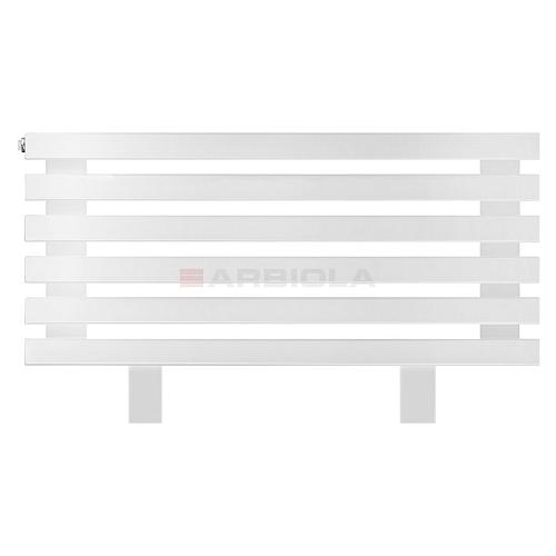 Arbiola Gorizont Ritmo HZ 750-40-06 секций белый горизонтальный  радиатор c боковым подключением (на ножках)