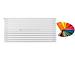 Arbiola Gorizont Iris H 1250-42-12 секции цветной горизонтальный радиатор c боковым подключением