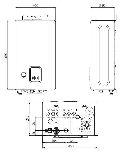 Navien EQB - 08HW электрический котел