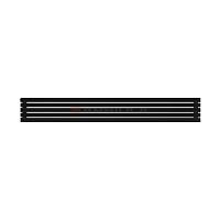 Arbiola Gorizont Liner H 2500-36-05 секции черный горизонтальный радиатор c боковым подключением
