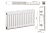 Prado Universal U11 300x700 стальной панельный радиатор с нижним подключением