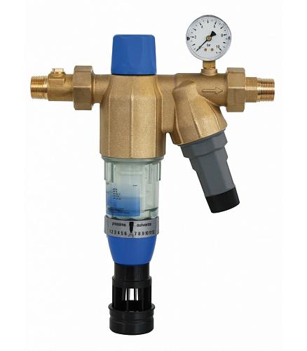 BWT DIAGO HWS 3/4" Фильтр механической очистки воды с редуктором давления