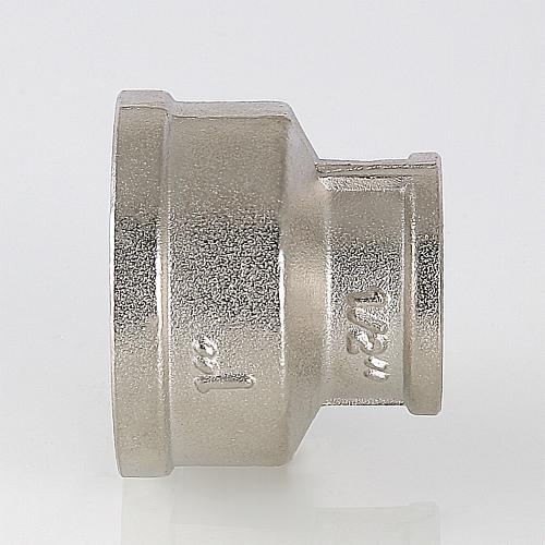 Valtec 3/4" x 1/4" Латунная никелированная муфта