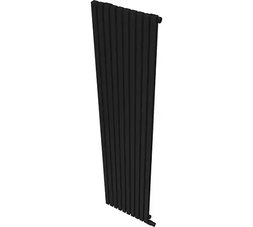 КЗТО QUADRUM 30 V 2- 1750-10 R RAL1T103S9005 Радиатор (черный матовый муар) с нижним подключением