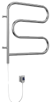 Terminus 25 F-образный 500x500 поворотный Электрический полотенцесушитель 