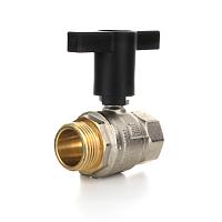 Elsen Краны шаровые ВР/НР, высокая ручка из пластмассы