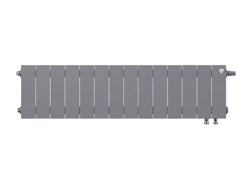 Royal Thermo  Piano Forte Silver Satin VDR 200/14 секции БиМеталлический радиатор