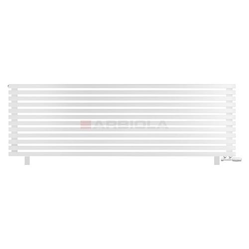 Arbiola Gorizont Ritmo VZ 2200-40-12 секций белый горизонтальный  радиатор c нижним подключением (на ножках)