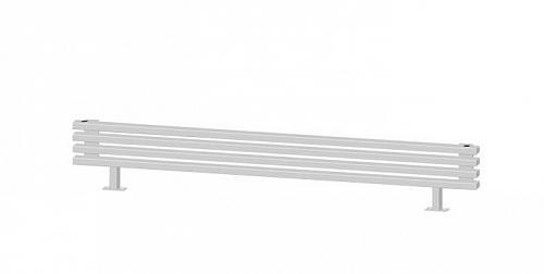 Arbiola Gorizont Ritmo HZ 1500-40-06 секции белый горизонтальный  радиатор c боковым подключением (с ножками)