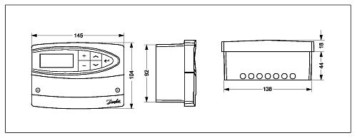 Danfoss ECL Comfort 110 230V (087B1262) Регулятор электронный 