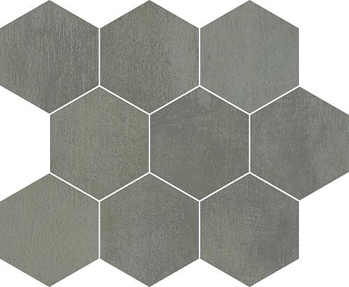 Gardenia Orchidea Mood Mosaico Esagono Clay T9 35x40 см Мозаика