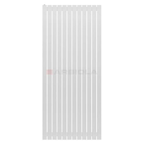 Arbiola Mono H 1800-60-12 секции белый вертикальный радиатор c боковым подключением