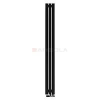 Arbiola Mono V 1800-60-03 секции черный вертикальный радиатор c нижним подключением