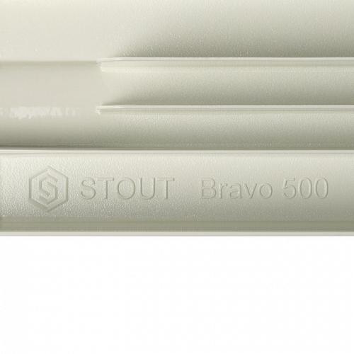 Stout Bravo 350 09 секции Алюминиевый радиатор секционный 