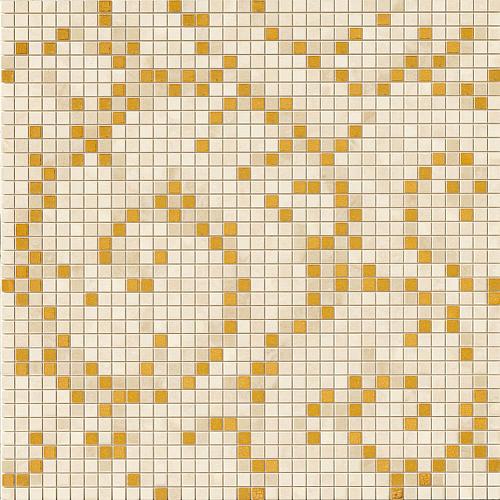 Versace Vanitas Mos.Foglia Gold Beige 39,4x39,4 см Мозаика