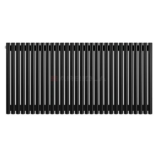 Arbiola Iris 42 H 700-42-30 секции черный вертикальный радиатор c боковым подключением