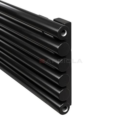 Arbiola Gorizont Iris H 1200-42-15 секции черный горизонтальный радиатор c боковым подключением