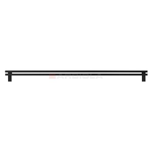 Arbiola Gorizont Compact HZ 2500-63-02 секции черный горизонтальный радиатор c боковым подключением с ножками