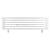 Arbiola Gorizont Ritmo HZ 1200-40-06 секций белый горизонтальный  радиатор c боковым подключением (на ножках)