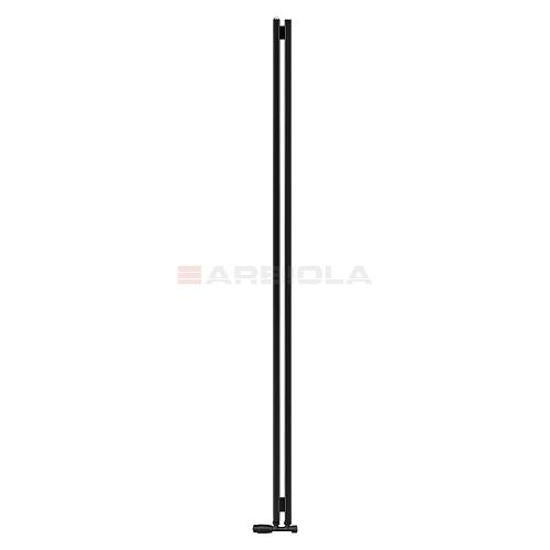 Arbiola Compact V 2000-63-02 секции черный вертикальный радиатор c нижним подключением