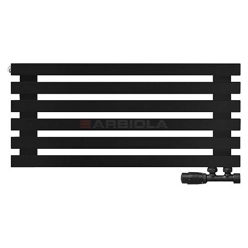 Arbiola Gorizont Ritmo V 1000-40-06 секции черный горизонтальный радиатор c нижним подключением