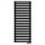 Arbiola Ritmo Gorizont V 750-40-30 секций чёрный горизонтальный радиатор c нижним подключением