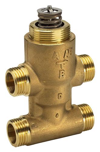 Danfoss VZ 4 DN15 (065Z5514) Клапан регулирующий четырехходовой Kvs-1,6 м3/ч