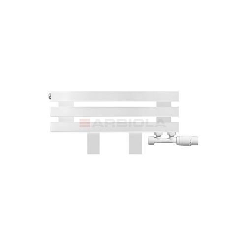 Arbiola Gorizont Ritmo VZ 500-40-03 секции белый горизонтальный  радиатор c нижним подключением (на ножках)