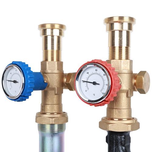 Stout Насосная группа с теплообменником 28 пластин,с насосом Grundfos UPSO 25-65 в теплоизоляции