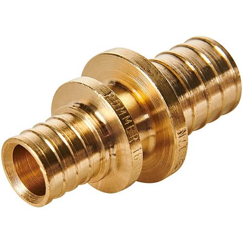 ROMMER Муфта соединительная переходная 20х16 для труб из сшитого полиэтилена осевая