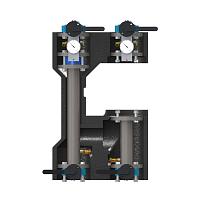 Elsen Насосная группа DN 65, фланцевая, без насоса, без смесителя, прямая