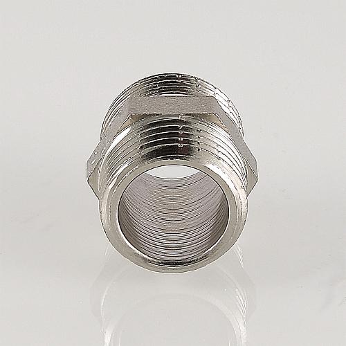 Valtec 1 1/2" Ниппель резьбовой равнопроходной