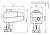 Danfoss AME 445 DN15-80 (082H0053) Электропривод 24 B Tmax-130 C