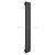 Arbiola Liner H 1250-36-16 секции черный вертикальный радиатор c боковым подключением