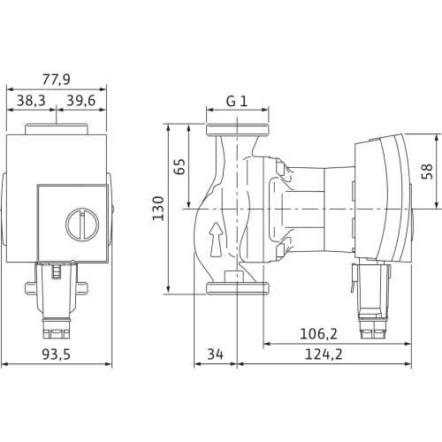 Wilo Yonos PICO 15/1-4 Циркуляционный насос