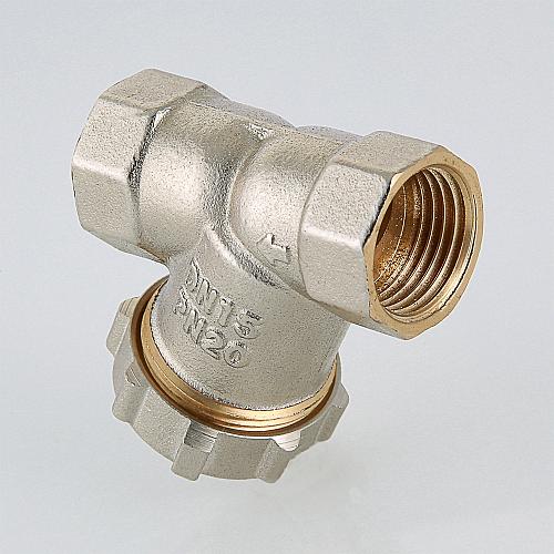 Valtec 1/2" Фильтр механической очистки косой c заглушкой внутренняя/внутренняя резьба