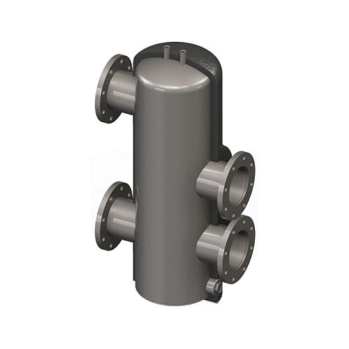 Elsen Гидравлический разделитель DN 150, в теплоизоляции, Q=70 м³/ч