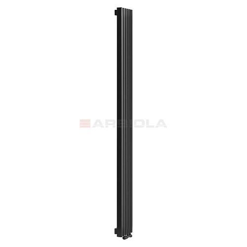 Arbiola Compact V 2500-63-04 секции  черный вертикальный радиатор c нижним подключением