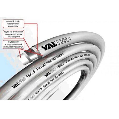 Valtec PEX-AL-PEX (40 м) 16x2,0 мм Труба металлопластиковая 